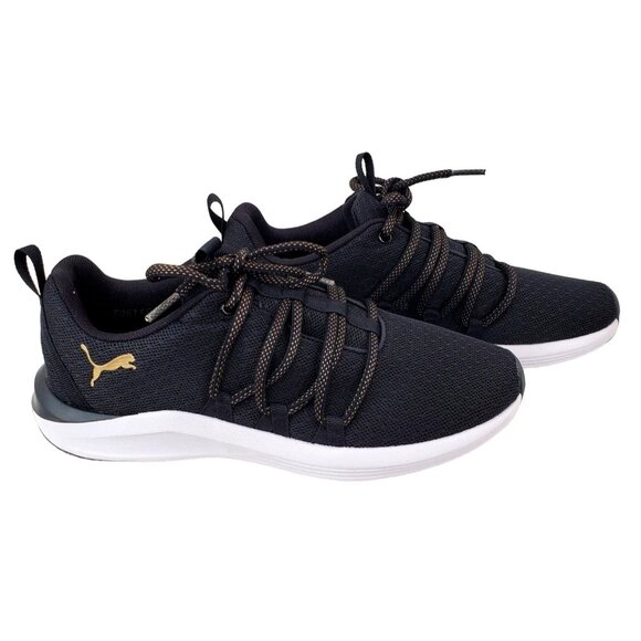 Puma 6 Sneakers Active Prowl Knit Woman Lace-up Athletic Gym Shoes Activewear - Picture 4 of 13